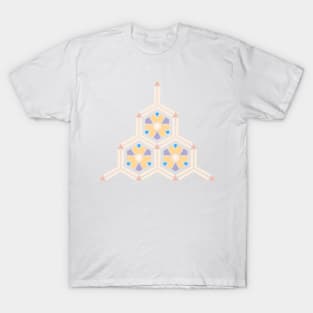 Abstract Geometric Kids Pattern T-Shirt